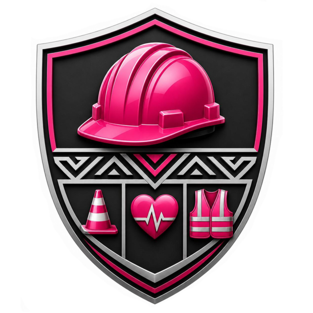 Pink Hard Hat Logo